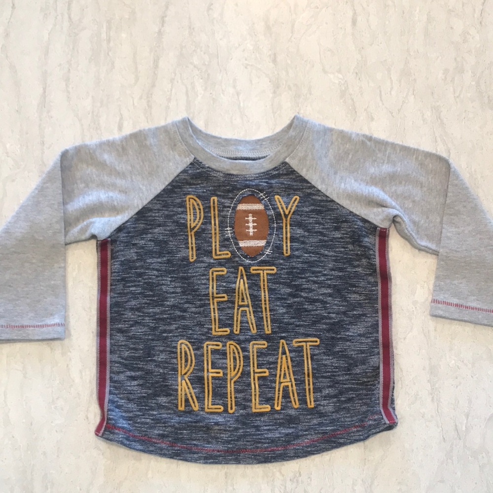 Mud pie ‘Play, eat, repeat’ t-shirt